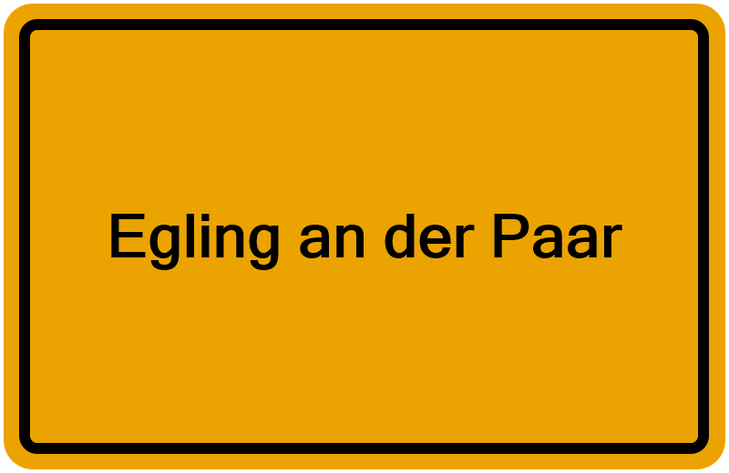 Handelsregister Egling an der Paar